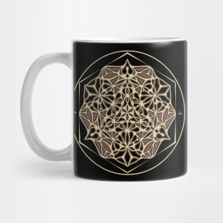 Sacred Geometry psychedelic mandala Mug